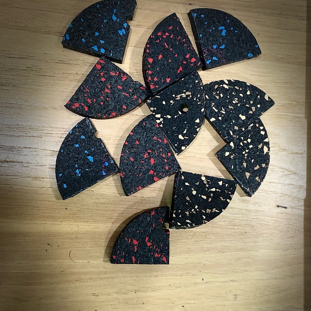 Pot Risers/Spacers-Colorful Speckled - Picture 3 of 5